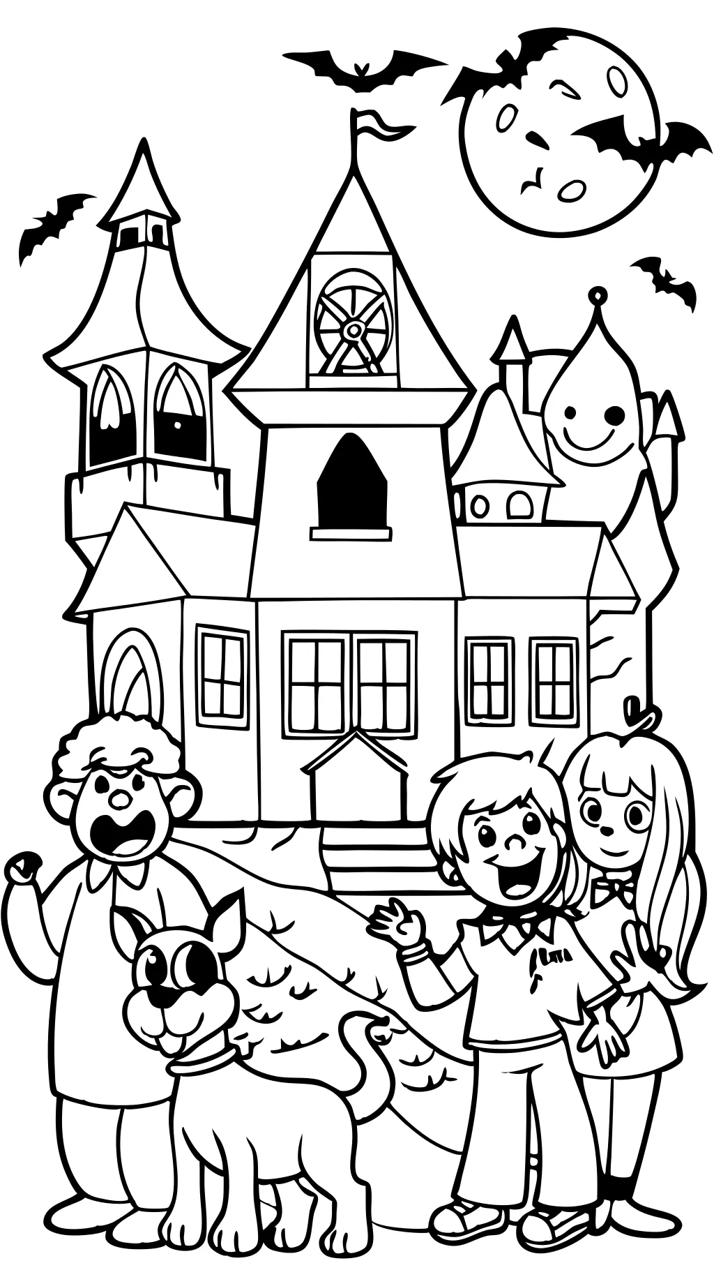 coloriage scooby doo pages gratuites imprimables